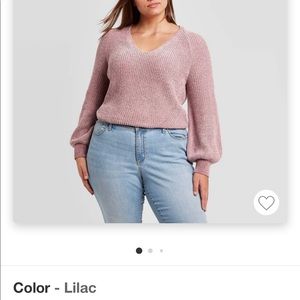 Ava & Viv chenille sweater